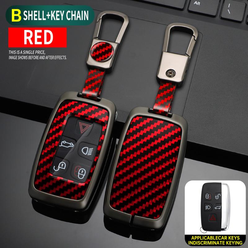 Smart Auto Key Fob Housing Cover Fit For Land Rover A9 Range Rover Sport Evoque Freelander Discovery 4 Fit For Jaguar Xe Xj Xjl Xf Auto Accessories