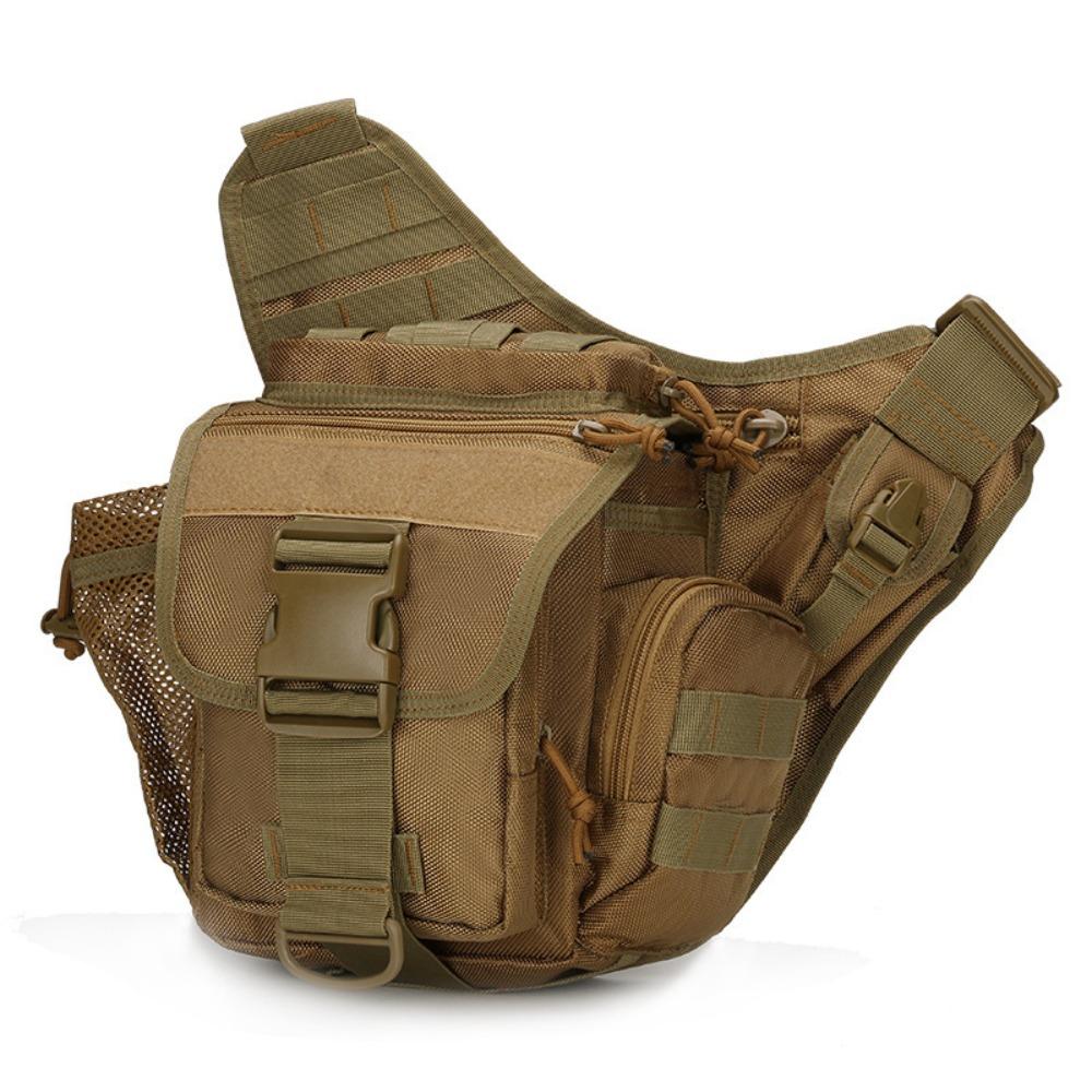 Multifunctional Climbing Saddle Bag High Density Nylon Travel Shoulder Bag  Cycling