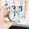 Student Desk Clock: Creative Silent Alarm, Metal Mini Table Clock, Cute Decorative Pocket Watch for Dorms