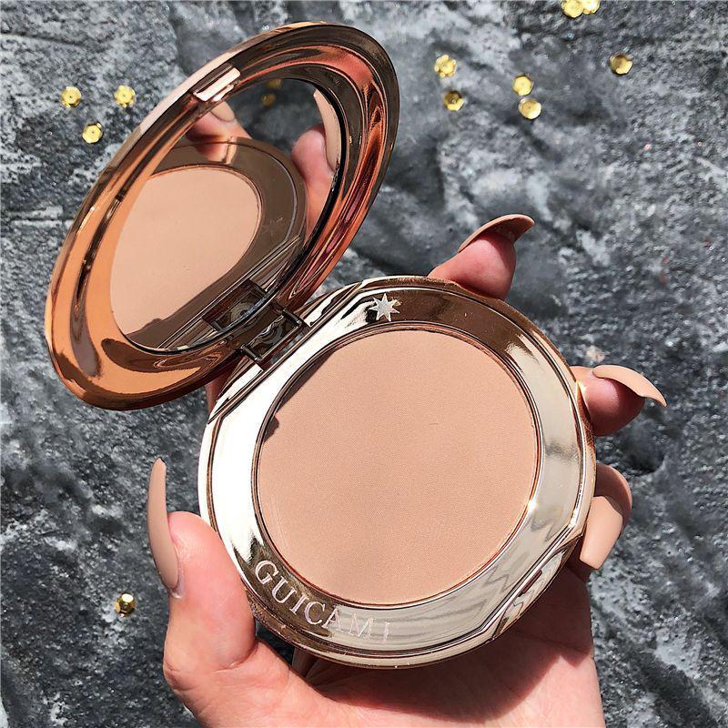 Ash Brown Contouring Palette: Matte Face Sculpt, Nose Shadow, Blush & Hairline Filler 3-in-1.