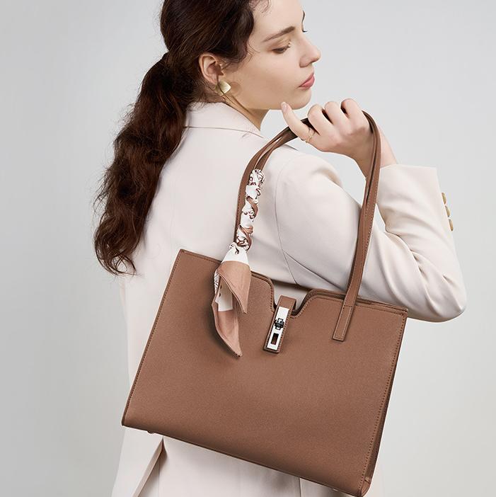 

Новая большая сумка из воловьей кожи, женская сумка для отдыха, пригородная сумка, универсальный большой портфель, сумка для подмышек в Instagram