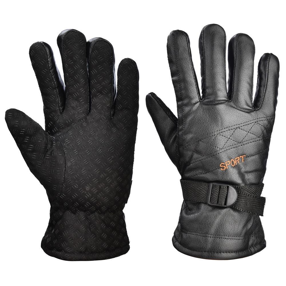 

Кожаные перчатки мужские зимние для верховой езды флисовые утолщенные теплые ветрозащитные водонепроницаемые уличные мотоциклетные перчатки для верховой езды