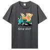 Teddy Bear T Shirt Funny Cotton Short Sleeve Graphic T Shirts Unisex Women Harajuku Clothing Summer Unisex's Oversize T-shirt Tees