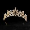Gold Princess Wedding & Party Crown Headdress Hair Accessory