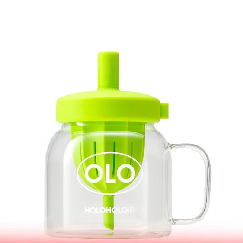 HOLOHOLO Multi-functional Glass Bottle - Tea Infuser, Straw, Juicer
