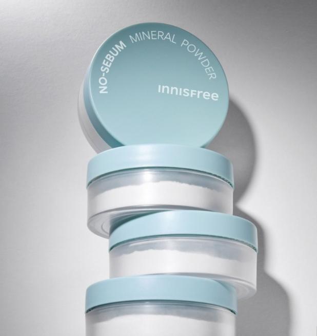 Innisfree Pó Mineral No-Sebum – Pó Fixador Coreano para Controle de Oleosidade (5g)