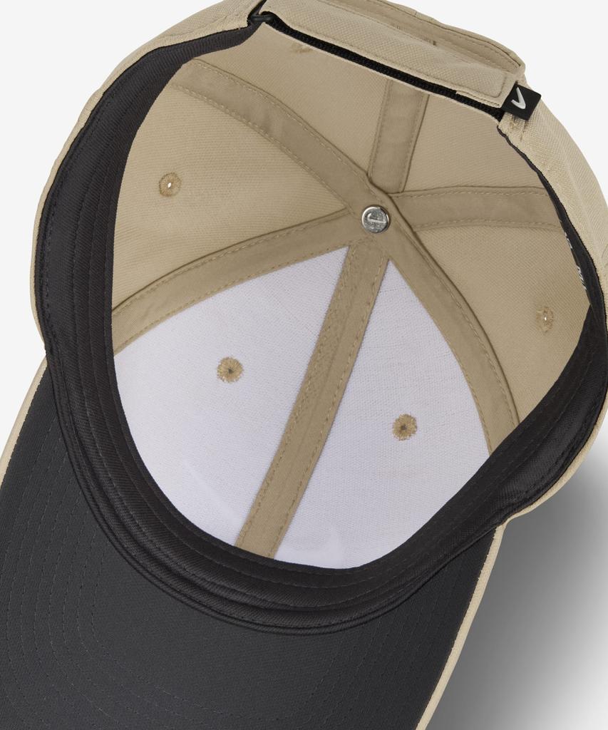 NIKE Dri-Fit Club Structure Swoosh Cap - Khaki:White / Fb5625-247