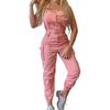 Women's Fashion  Clasp Pocket Cargo Romper