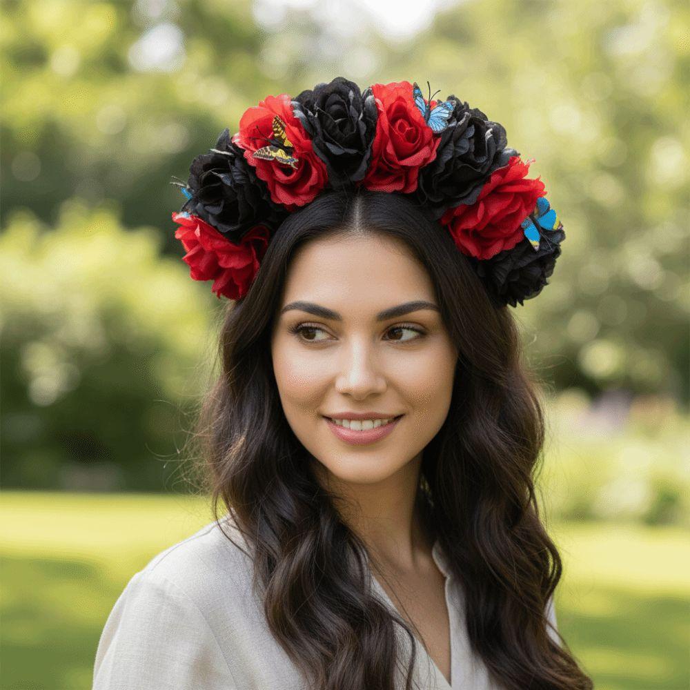 Realistisches Halloween-Haaraccessoire Leichtes Stoff-Stirnband Halloween