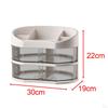 Jewelry Container with Rotatable Drawers Cosmetic Storage Box for Lipstick Dorms