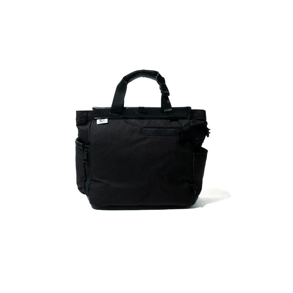 ASSOB Exclusive Ballistic Nylon-Magnet Tote Golf Series Mini Tote, Size F (Black), Black