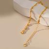 Women S Adjustable Copper Plated 18k Gold Bracelet Minimalist Style
