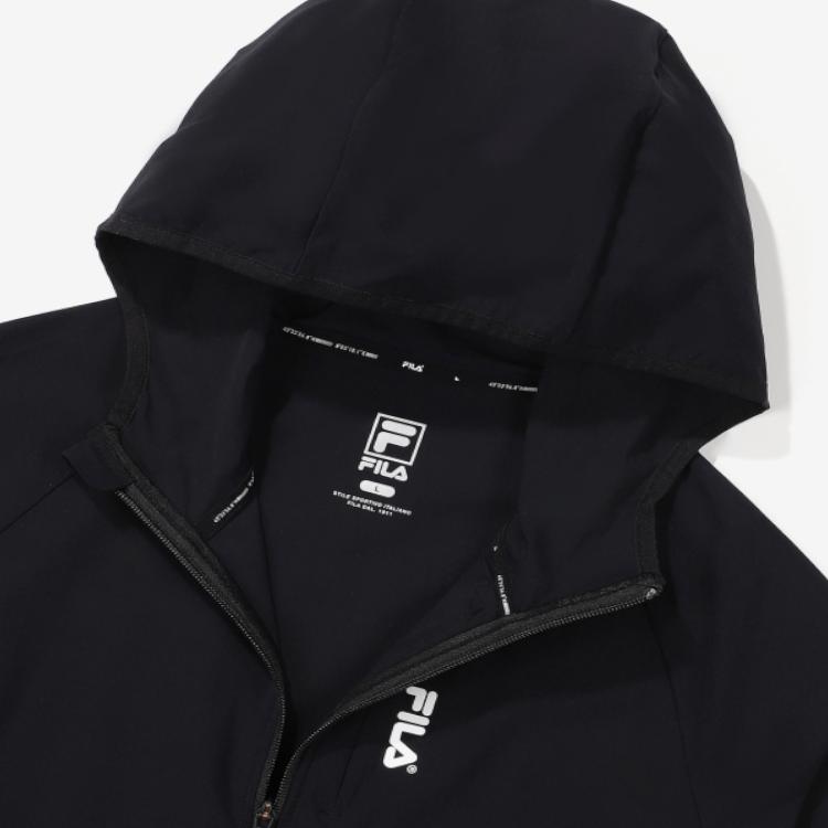 New FILA Jackets Men's Black FS2FTE2203-BLK