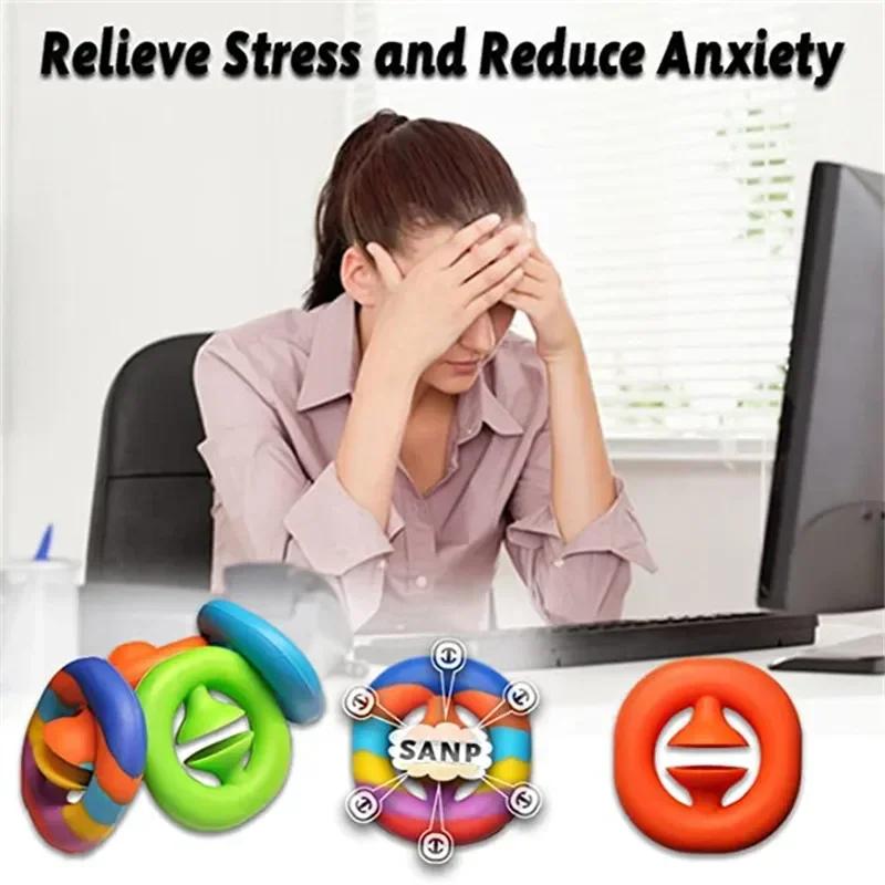 Anti Stress Finger Hand Grip Stress Reliever Fidget Toys Adult Child Simple Dimple Stress Toys Decompression Antistress Toy Gift