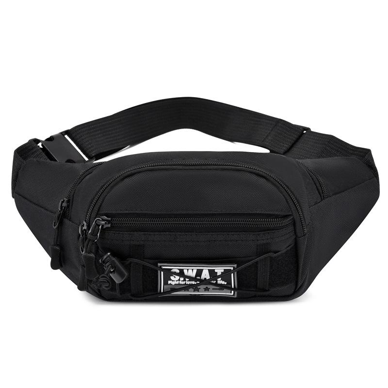 Camouflage Outdoor Mountaineering Fanny Bag Versatile Fashion Trend Shoulder Fanny Bag Running Sports Cycling Messenger Bag Bag
