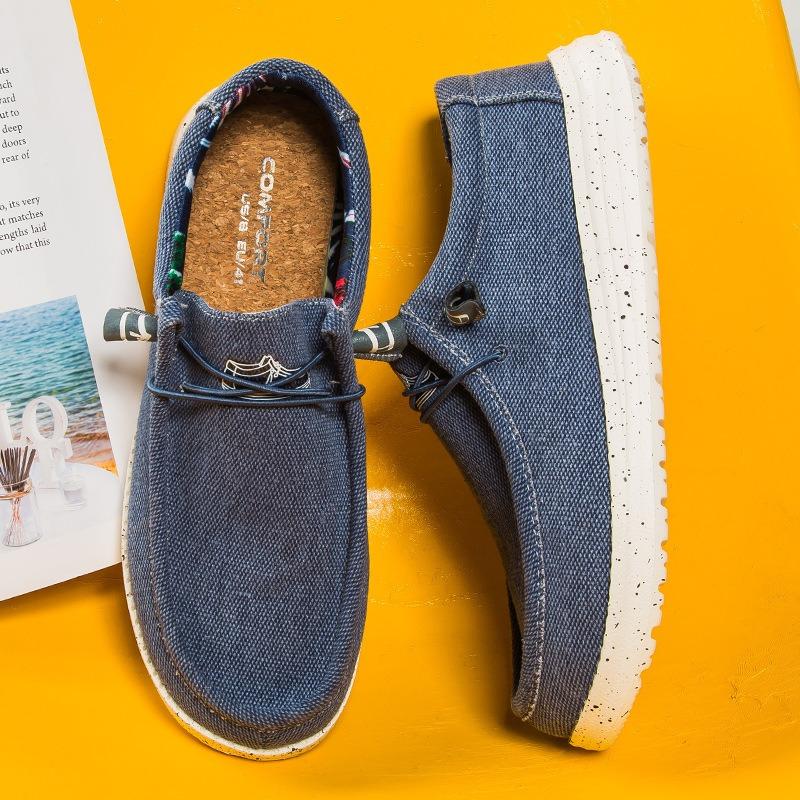 Couple Loafers, High-quality Casual Shoes, Men's and Women's Canvas Lightweight Cloth Shoes