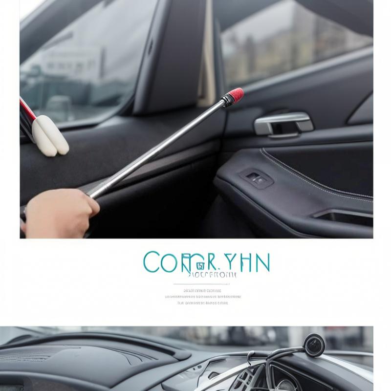 Retractable Car Side Mirror Wiper 66cm Extendable Universal Fit Rearview Mirror Squeegee for Car SUV Truck Rainy Use