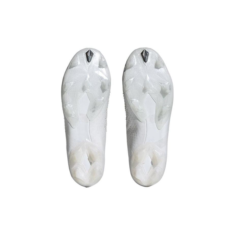 Adidas Predator Accuracy.1 Professional Comfortable Stable Durable FG Soccer Shoes Unisex Soccer Shoes White GW4570