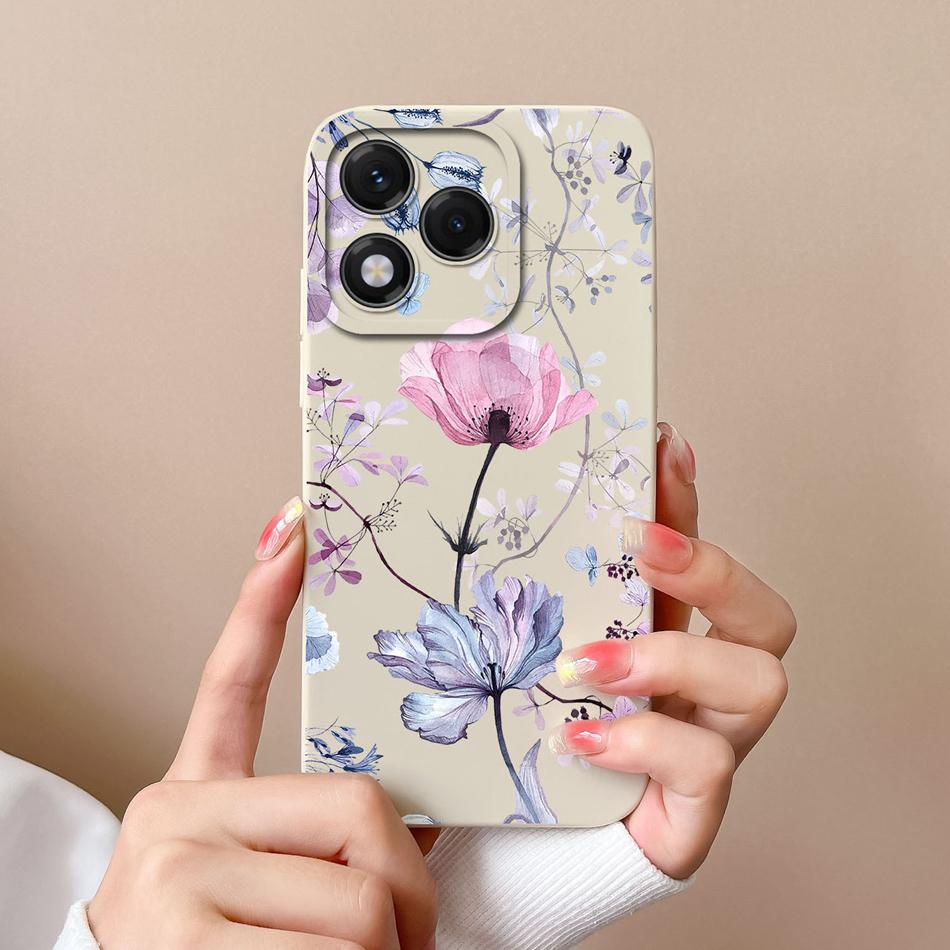 

For Honor 400 Lite Phone Case Cute Astronaut Full Coverage Anti Drop Soft Liquid Silicone Shell For Honor 400Lite Durable Bumper HONOR 400 Lite