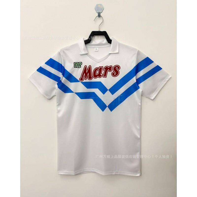 Vintage fotbalový dres Neapol Retro kolekce Vysoce kvalitní sběratelský sportovní dres