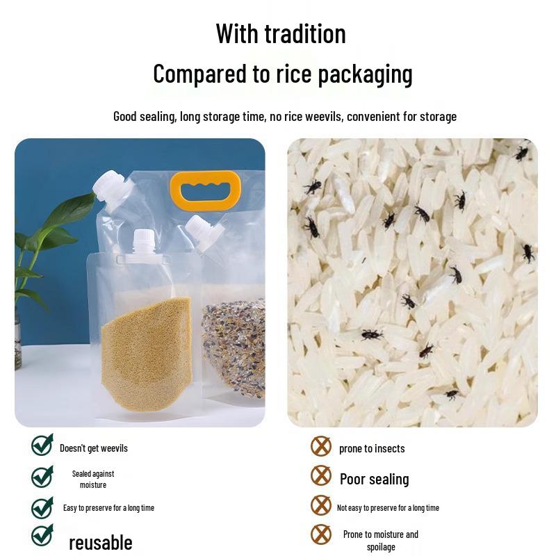 Food-Grade Self-Sealing Storage Bags for Fresh-Keeping and Refrigerator Use
