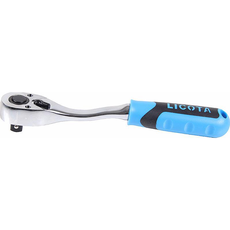 LICOTA Professional Bent Handle Quick Release Ratchet Wrench ALH-11102F