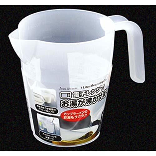 NEIGHBOR CLOWN Microwave-Safe Water Heater & Measuring Cup [Microwave-Safe] Instant Water Heater, Time-Saving Cookware, Made In Japan, Includes Runway