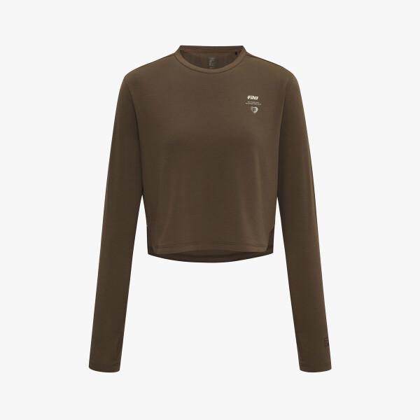 

Fila Women S Long Sleeve Running Graphic T ShirT fS253rl02f003 217 Braun/W85(WS)