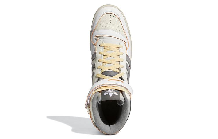 Forum Adidas Originals 84 High 'White Grey Yellow' GY5727
