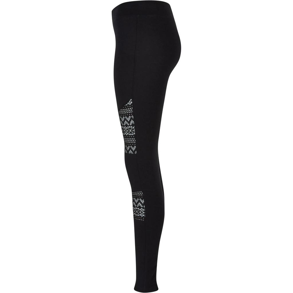 Urban Classics Damen/Damen Leggings mit Häkelspitzeneinsatz