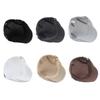 Mens Hat Lightweight And Breathable Mens Summer Ivy Cap Newsboy Beret Ascot Flat Cabbie Hat In Multiple Colors