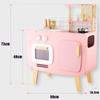 Children's kitchen, wooden stove, retro girl's set + accessories