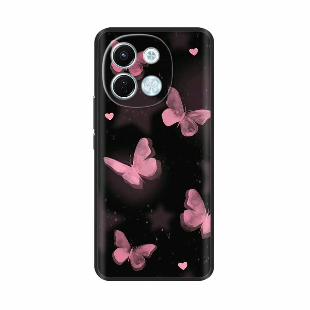 For Tecno Pova 6 Neo 5G Case Cute Flowers Phone Housing Soft Slim TPU Silicone Cover For Tecno Pova6 Pro Pova 6Neo 4G 5G Shells