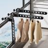 MDNG Upgraded Universal Folding Window Clothes Drying Rack - 3 Pack