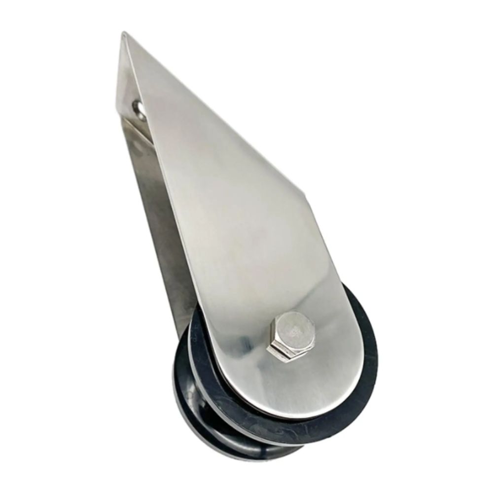 Rubber Wheel Boat Bow Roller Heavy Duty Bow Roller Holder Roller Bracket  Yacht Docking