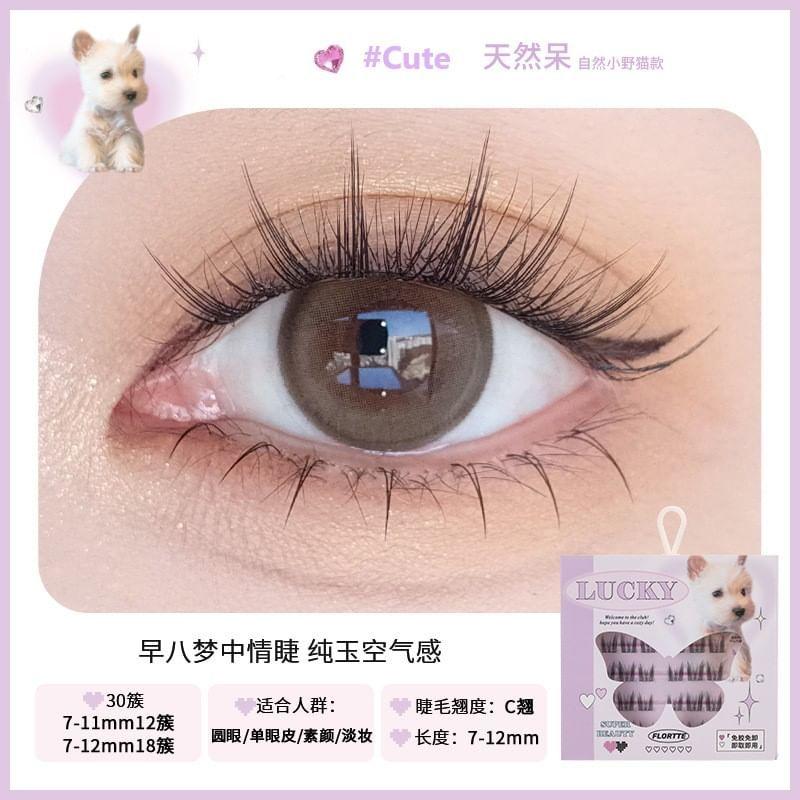 FLORTTE - False Eyelashes - 4 Style