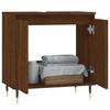 VidaXL Armoire de bain chêne marron 58x33x60 cm bois d'ingénierie 831579