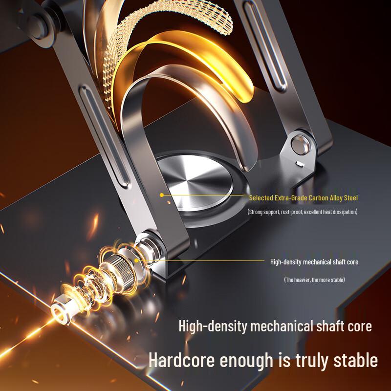 Adjustable Laptop & Monitor Stand with Cooling