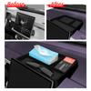 For Leapmotor B10 2025 2026 Central Control Screen Rear Storage Box Car Interior Accessories Dashboard Storage Tray ABS