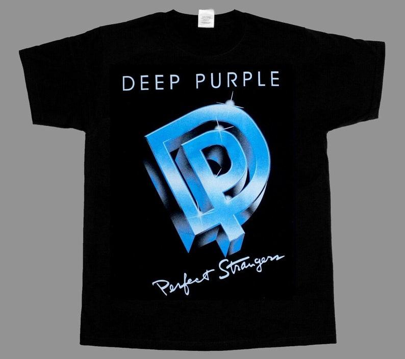 Deep Purple PERFECT STRANGERS Vintage T Shirt  Music Black S разноцветный