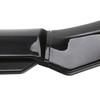 Universal Car Front Bumper Lip Body Kit Spoiler Splitter Diffuser  Red Black Blue Canard Splitter ABS Plastic Auto Modification