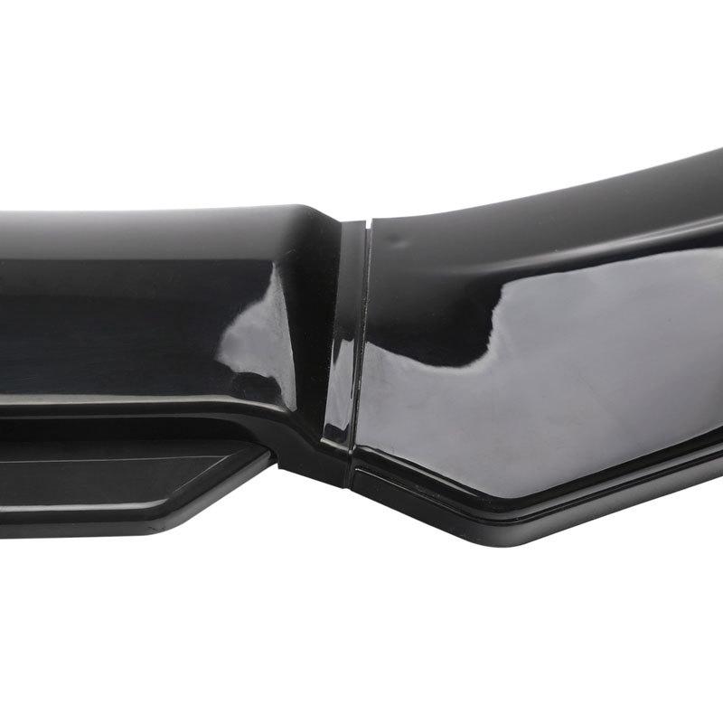 Universal Car Front Bumper Lip Body Kit Spoiler Splitter Diffuser  Red Black Blue Canard Splitter ABS Plastic Auto Modification