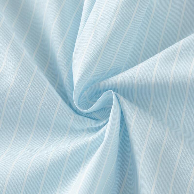 DAVE & BELLA Boys' Striped Short Sleeve Cotton Shirt