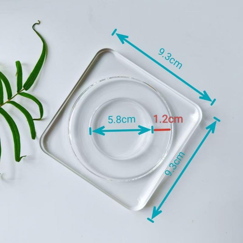 Buddhist Crystal Beads Acrylic Bracelet Display and Storage Tray