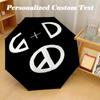 8‑Rib Automatic Umbrella, Peaceminusone Design Foldable Umbrella for Sun Rain Protection Travel