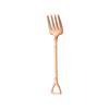 Set of 3 Steel Tea Spoon Small Household Ice Cream Spoons and Fork Kitchenwares