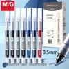Chen Guang M2001 Rollerball Pen - 0.5mm Needle Tip, Black Ink, Large Capacity