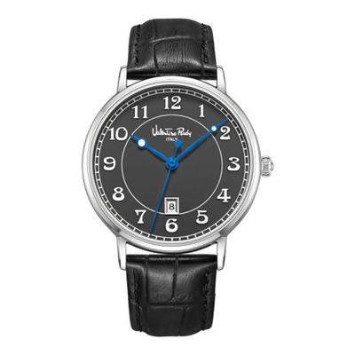 [VALENTINO RUDY] VALENTINO RUDY Men's Leather Watch VR3505A-BKBK