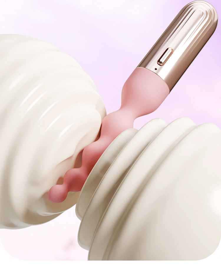 Chrysanthemum Bead Anal Vibrator Toy for Women