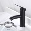 Basin Faucet Stainless Steel Bathroom Faucet Mixer Tap Hot Cold Water Basin Sink Tap Bathroom Faucet Tap